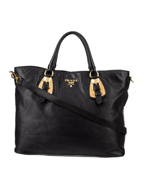 prada soft calf shopping tote|Prada tote sale.